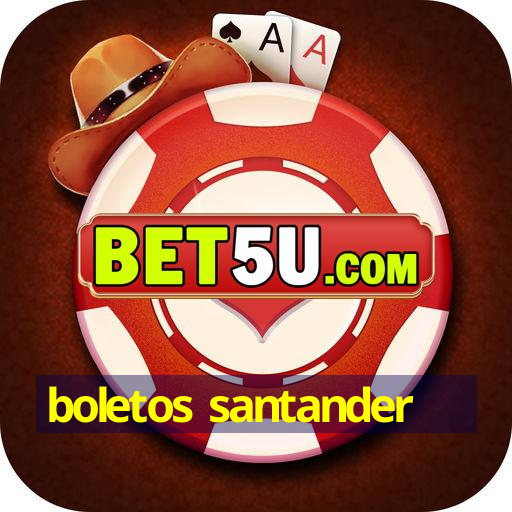 boletos santander